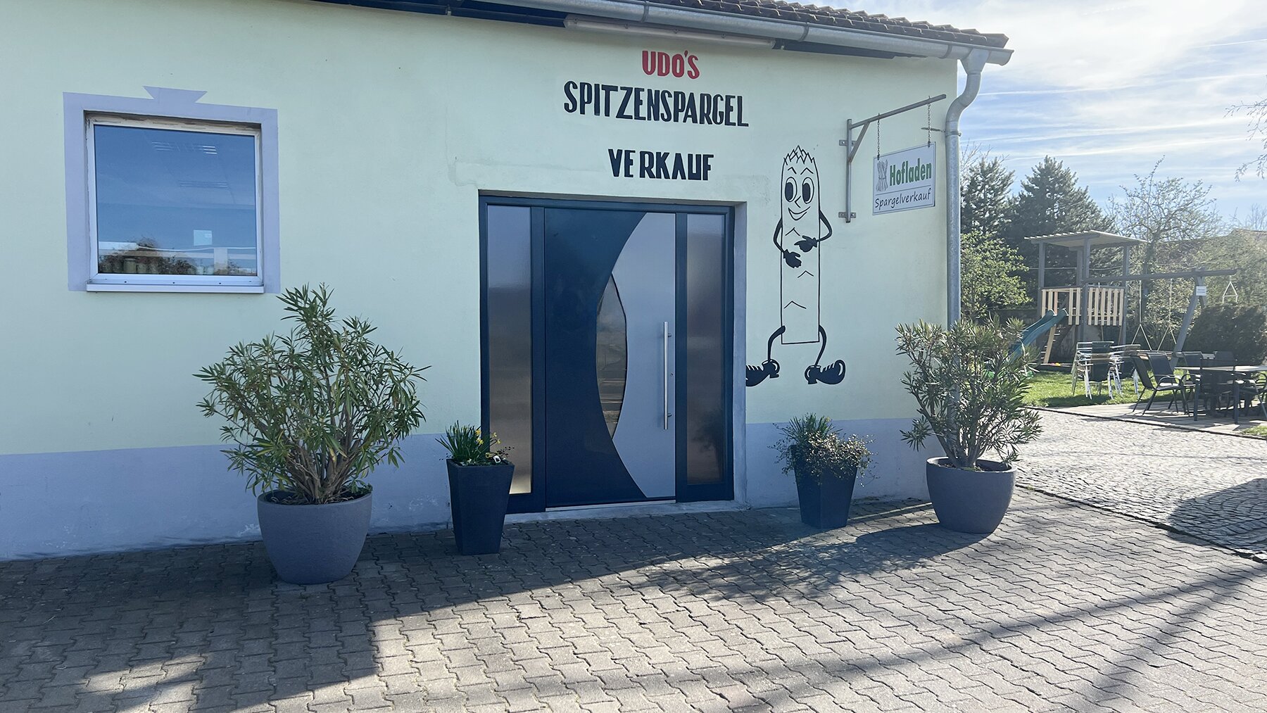 Eingang vom Hofladen